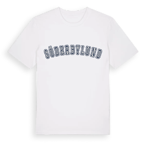 Söderbylund college t-shirt – ekologisk bomull t-shirt från Pinshirt