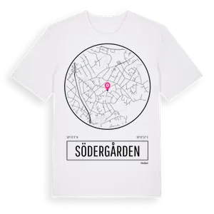 Södergården t-shirt – ekologisk bomull t-shirt från Pinshirt