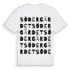 Södergärdet ordlek t-shirt