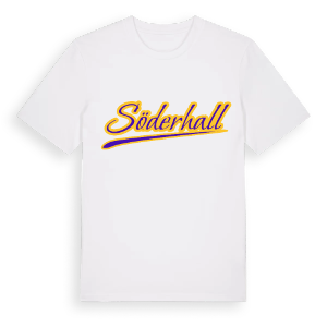 Söderhall baseball t-shirt – ekologisk bomull t-shirt från Pinshirt