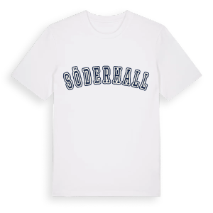 Söderhall college t-shirt – ekologisk bomull t-shirt från Pinshirt