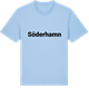 Blue Soul t-shirt med Söderhamn fetstil t-shirt