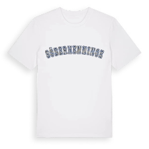 Söderhenninge college t-shirt – ekologisk bomull t-shirt från Pinshirt