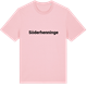 Pink Cotton t-shirt med Söderhenninge fetstil t-shirt