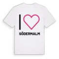 Jag älskar Södermalm t-shirt stort tryck