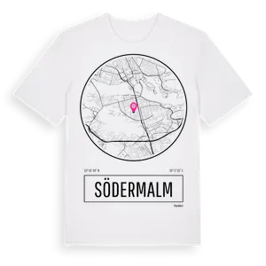 Södermalm t-shirt – ekologisk bomull t-shirt från Pinshirt