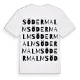Södermalm ordlek t-shirt
