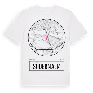 Södermalm t-shirt – ekologisk bomull t-shirt från Pinshirt