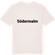 Vintage White t-shirt med Södermalm fetstil t-shirt