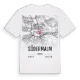 Södermalm karta t-shirt