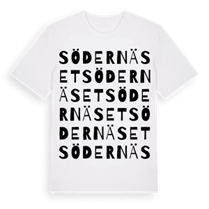 Södernäset ordlek t-shirt – ekologisk bomull t-shirt från Pinshirt