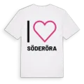 Jag älskar Söderöra t-shirt stort tryck