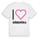Jag älskar Söderöra t-shirt stort tryck