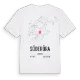 Söderöra karta t-shirt