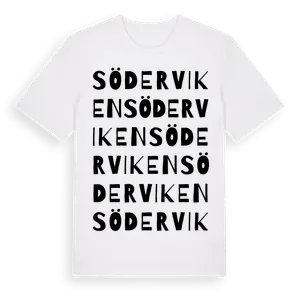Söderviken ordlek t-shirt – ekologisk bomull t-shirt från Pinshirt