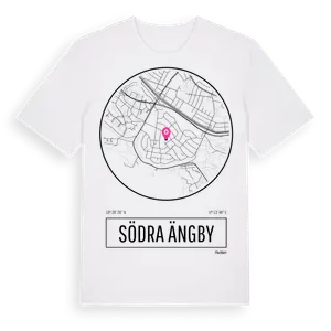 Södra Ängby t-shirt – ekologisk bomull t-shirt från Pinshirt