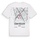 Södra Häggvik karta t-shirt