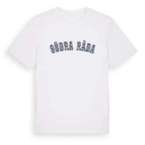 Södra Råda college t-shirt – ekologisk bomull t-shirt från Pinshirt