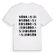 Södra Sund ordlek t-shirt