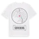 White t-shirt med Sofieberg t-shirt
