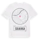 White t-shirt med Solberga t-shirt