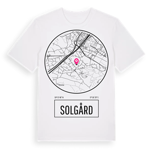 Solgård t-shirt – ekologisk bomull t-shirt från Pinshirt