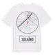 White t-shirt med Solgård t-shirt