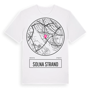 Solna strand t-shirt – ekologisk bomull t-shirt från Pinshirt
