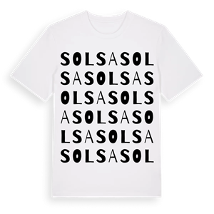 Solsa ordlek t-shirt – ekologisk bomull t-shirt från Pinshirt