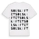 Solskiftet ordlek t-shirt