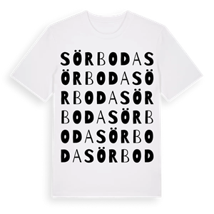 Sörboda ordlek t-shirt – ekologisk bomull t-shirt från Pinshirt