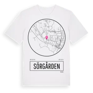 Sörgården t-shirt – ekologisk bomull t-shirt från Pinshirt