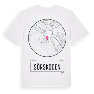 Sörskogen t-shirt – ekologisk bomull t-shirt från Pinshirt