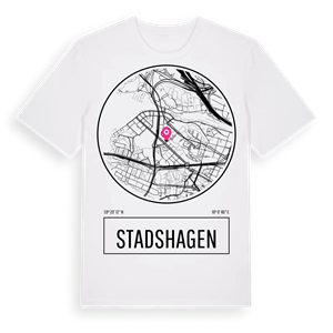 Stadshagen t-shirt – ekologisk bomull t-shirt från Pinshirt