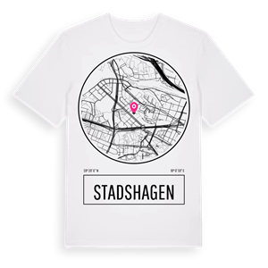 Stadshagen t-shirt – ekologisk bomull t-shirt från Pinshirt