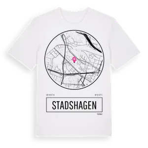 Stadshagen t-shirt – ekologisk bomull t-shirt från Pinshirt