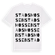 Stadsmossen ordlek t-shirt