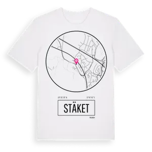 Stäket t-shirt – ekologisk bomull t-shirt från Pinshirt