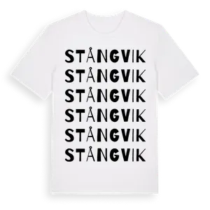 Stångvik ordlek t-shirt – ekologisk bomull t-shirt från Pinshirt