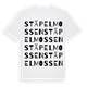Stäpelmossen ordlek t-shirt