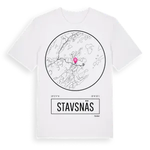 Stavsnäs t-shirt – ekologisk bomull t-shirt från Pinshirt