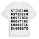 Steneborg ordlek t-shirt