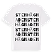Stenhägnaden ordlek t-shirt