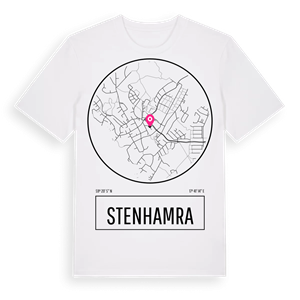 Stenhamra t-shirt – ekologisk bomull t-shirt från Pinshirt
