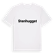 Stenhugget fetstil t-shirt