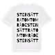 Stensättra tomtområde ordlek t-shirt