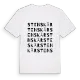 Stenskär ordlek t-shirt