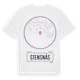 White t-shirt med Stensnäs t-shirt