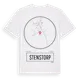 White t-shirt med Stenstorp t-shirt