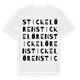 Stickelören ordlek t-shirt